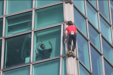 TAIWAN-CLIMBING-HONNOLD