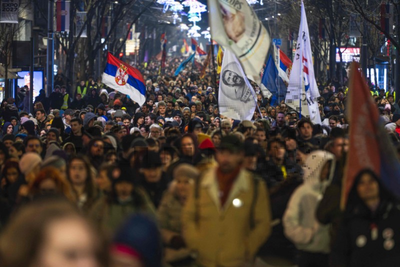 SERBIA-EDUCATION-POLITICS-DEMO