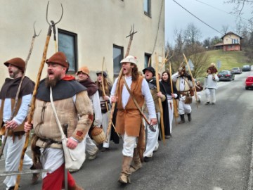 Kao uvod u Seljačku bunu, u Gornjoj Stubici uprizoreno Puntanje kmetov 