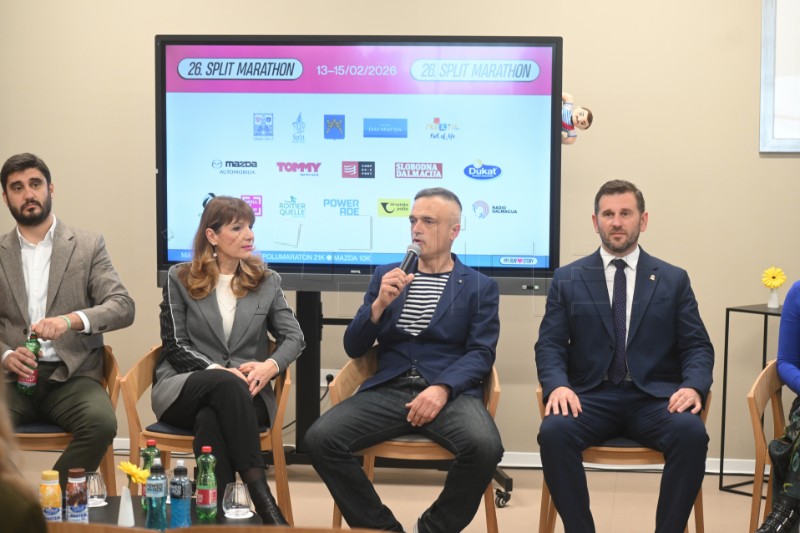 Konferencija za novinare uoči 26. Split Marathona