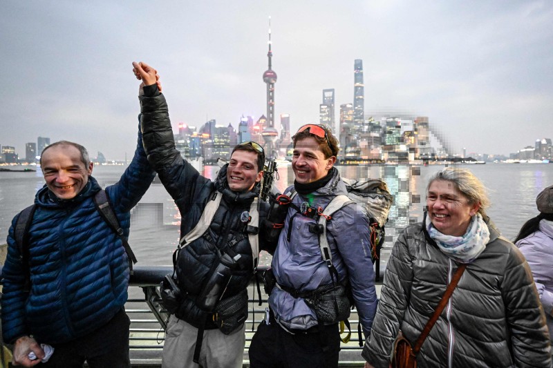 CHINA-FRANCE-TRAVEL-LIFESTYLE-WALK