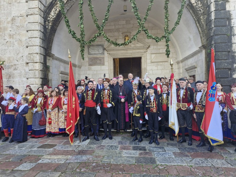 Kotor 1217. put proslavio svog zaštitnika sv. Tripuna 