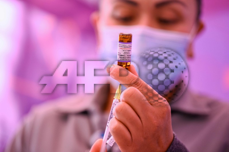 MEXICO-HEALTH-MEASLES-VACCINATION