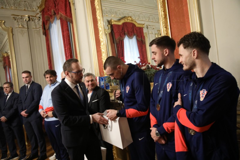 Gradonačelnik Tomašević primio hrvatske futsalske reprezentativce
