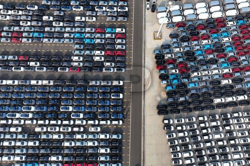 CHINA-ECONOMY-TRADE-AUTO