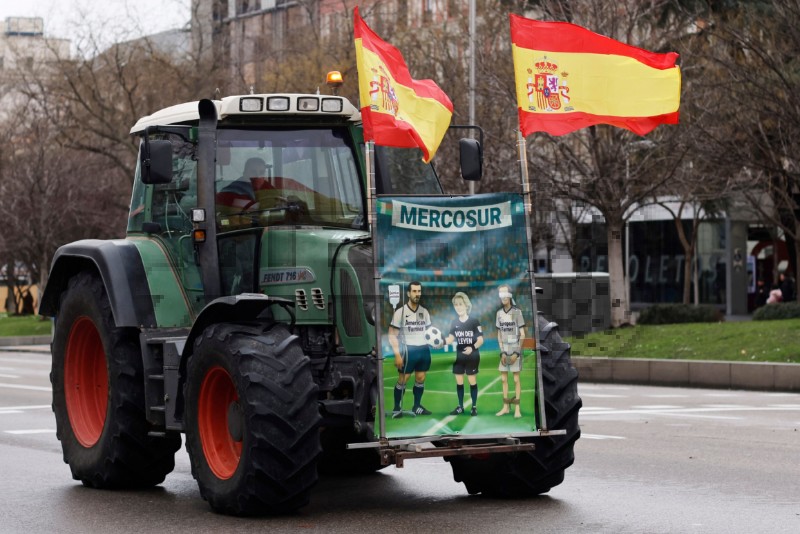 SPAIN-EU-MERCOSUR-AGRICULTURE-PROTEST