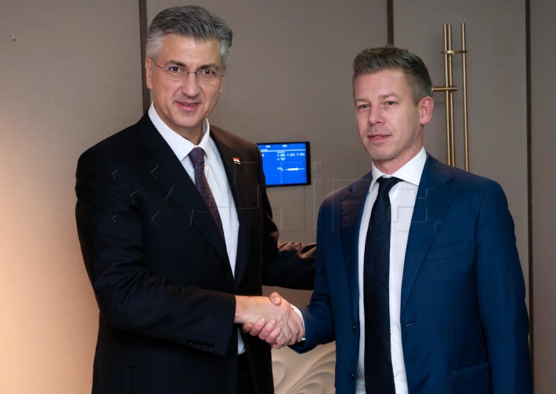Plenković se u Muenchenu sastao sa šefom mađarske oporbe Magyarom