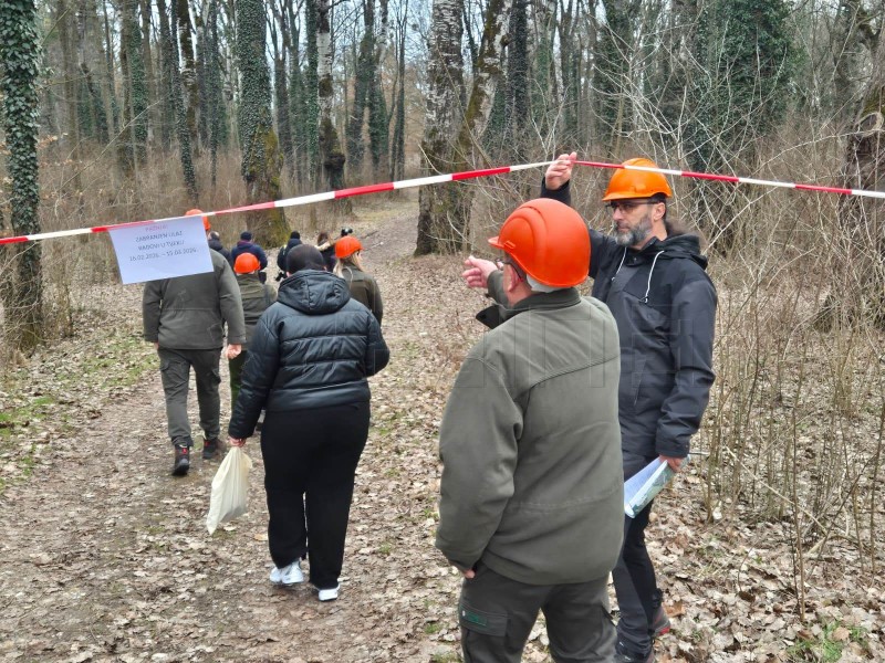 Varaždin: Počeli radovi na obnovi Dravske park šume