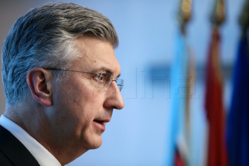  Sjednica Predsjedništva i Nacionalnog odbora HDZ-a - izjava Plenković