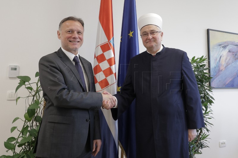 Jandroković primio muftiju Aziza ef. Hasanovića