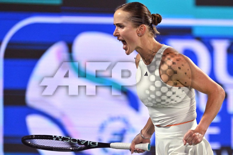 TENNIS-UAE-WTA