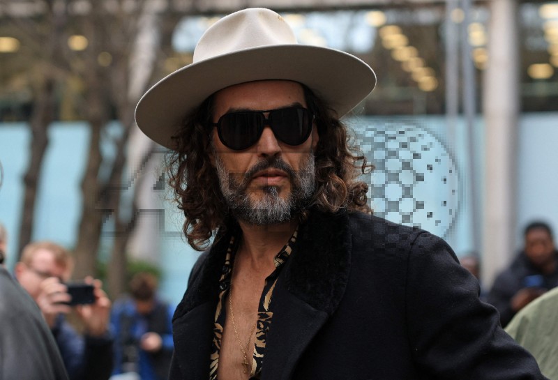 BRITAIN-CELEBRITY-COURT-ASSAULT-BRAND