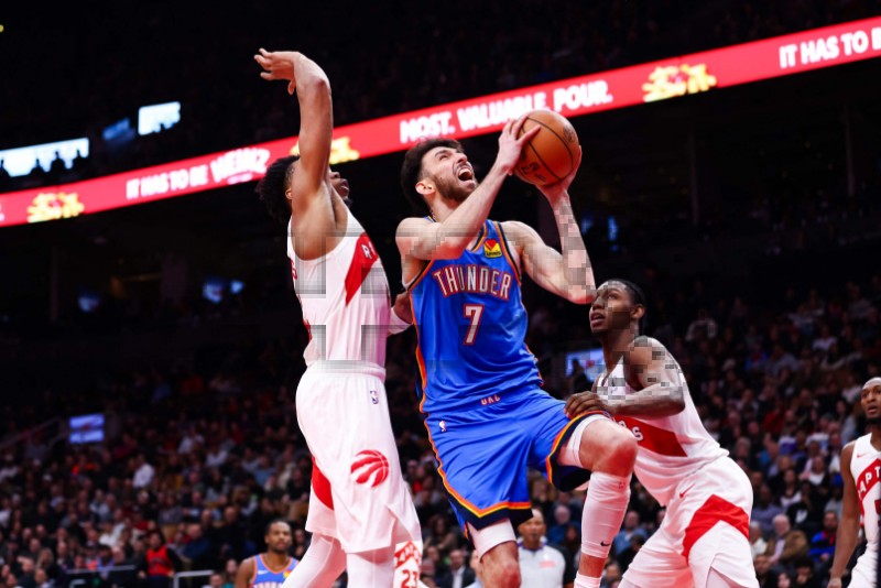 BKN-SPO-OKLAHOMA-CITY-THUNDER-V-TORONTO-RAPTORS