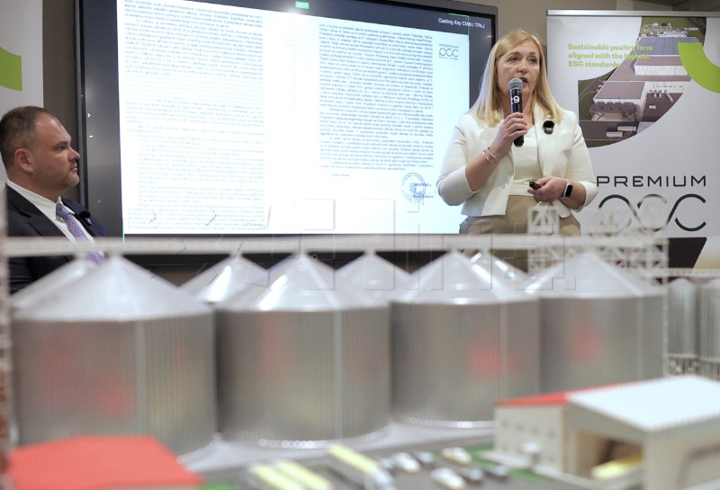 Konferencija za medije tvrtke Premium Chicken Company