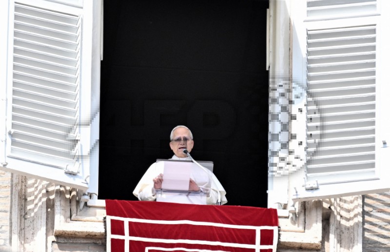VATICAN-RELIGION-POPE-ANGELUS