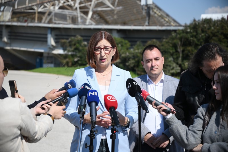 Konferencija za medije stranke Centar o stadionu Poljud
