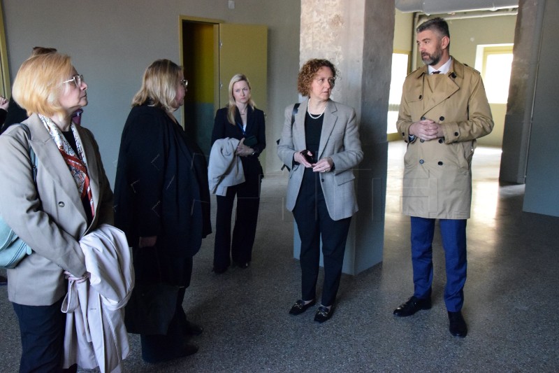 Obuljen Koržinek obišla buduću knjižnicu u dubrovačkom TUP-u