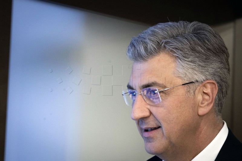 Zajednička sjednica Predsjedništva i Nacionalnog odbora HDZ-a - izjava Plenković