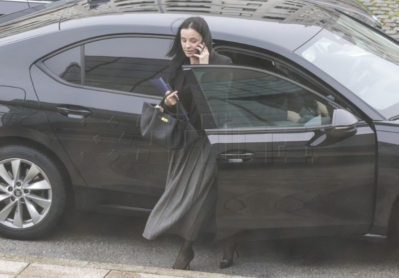 Dolazak ministara na sjednicu Vlade RH