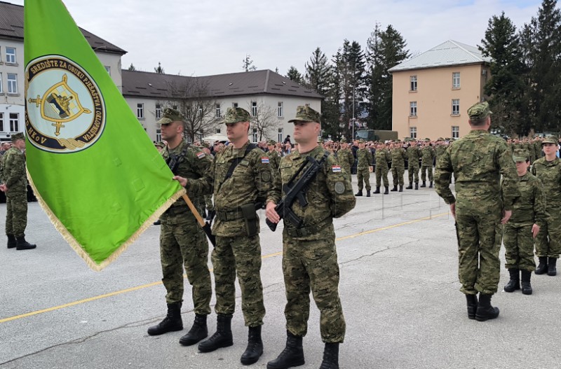 Požega: Svečana prisega ročnika na temeljnom vojnom osposobljavanju