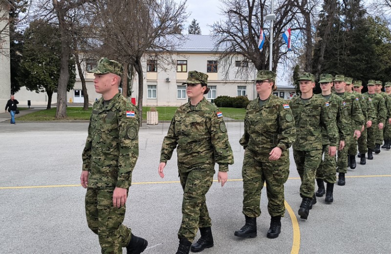 Požega: Svečana prisega ročnika na temeljnom vojnom osposobljavanju