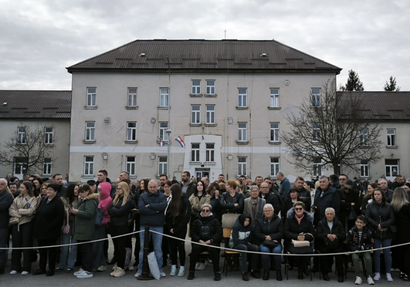 Požega: Svečana prisega ročnika na temeljnom vojnom osposobljavanju