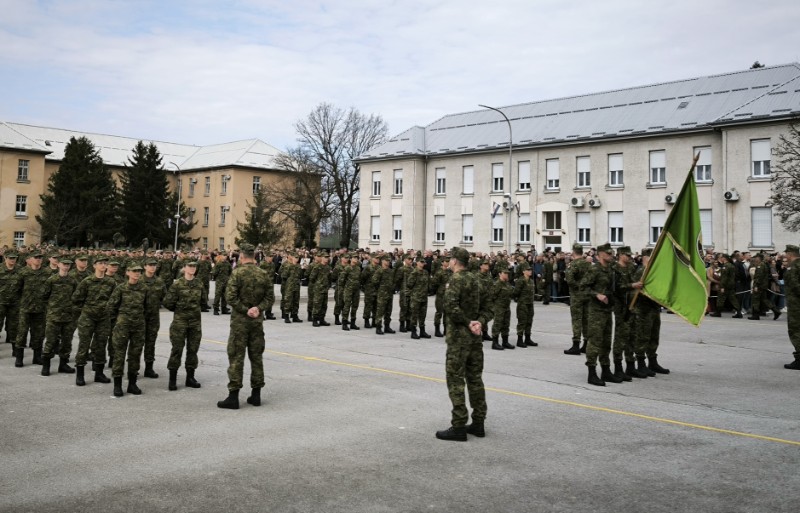 Požega: Svečana prisega ročnika na temeljnom vojnom osposobljavanju