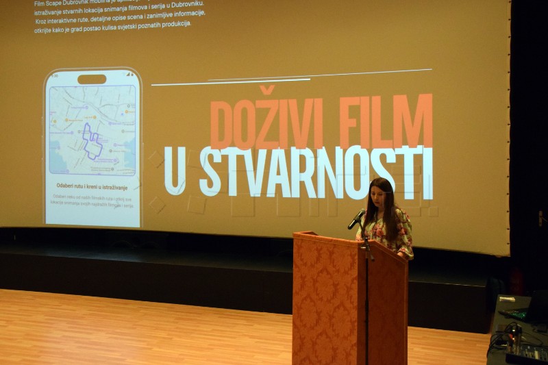 Predstavljanje prve filmske aplikacije u Dubrovniku