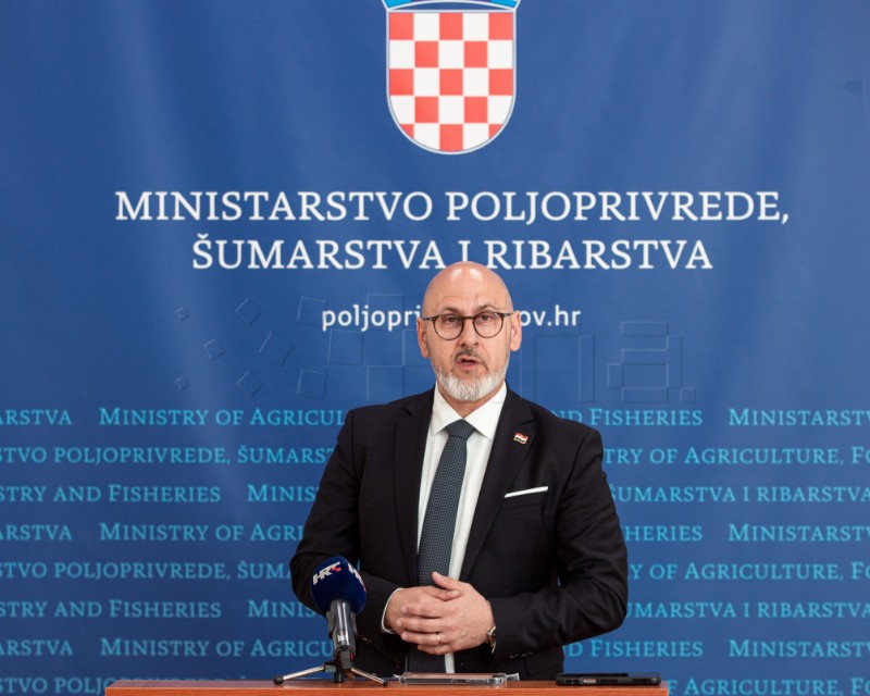 Konferencija za novinare u Ministarstvu poljoprivrede