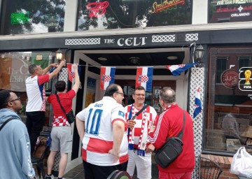 Hrvati iz Kanade, SAD-a i Australije bodre reprezentaciju u Orlandu
