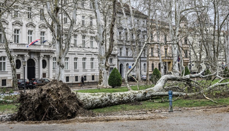 Nevrijeme u Zagrebu