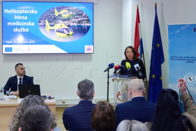Dvije godine rada Helikopterske hitne medicinske službe