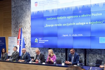 Dodijeljeni ugovori iz poziva ESF+ "Širenje mreže socijalnih usluga u zajednici"
