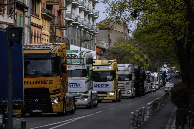 FRANCE-ECONOMY-TRANSPORT-FUEL-DEMO