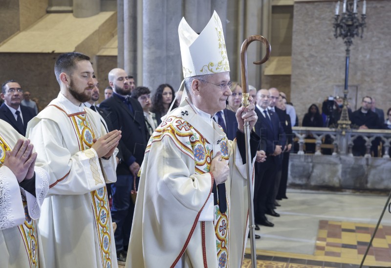 Dražen Kutleša predvodio misno slavlje na Uskrs