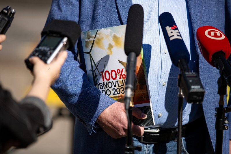 Konferencija za novinare Greenpeacea