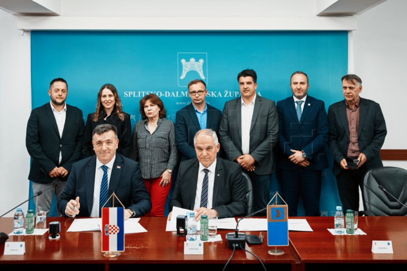 Sporazum o suradnji Splitsko-dalmatinske županije i Županije Zapadnohercegovačke