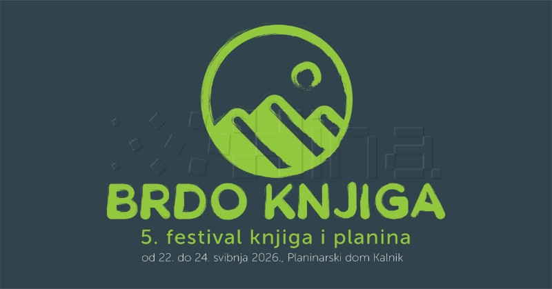 Peti festival Brdo knjiga od 22. do 24. svibnja na Kalniku