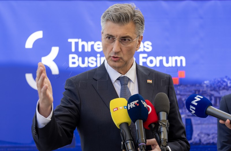 Poslovni forum Inicijative triju mora - izjava Plenković
