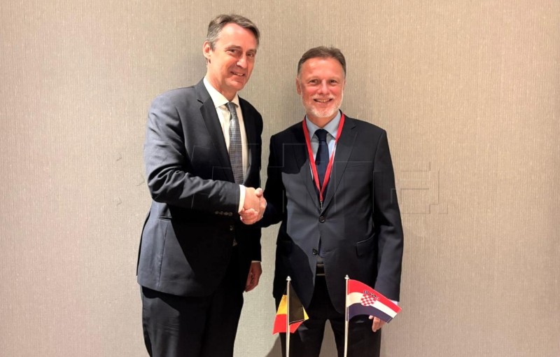 Sastanak Jandrokovića s predsjednikom Senata Kraljevine Belgije Vincentom Blondelom