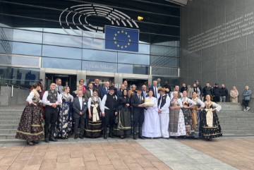 Predstavljena Dužijanca u Europskom parlamentu