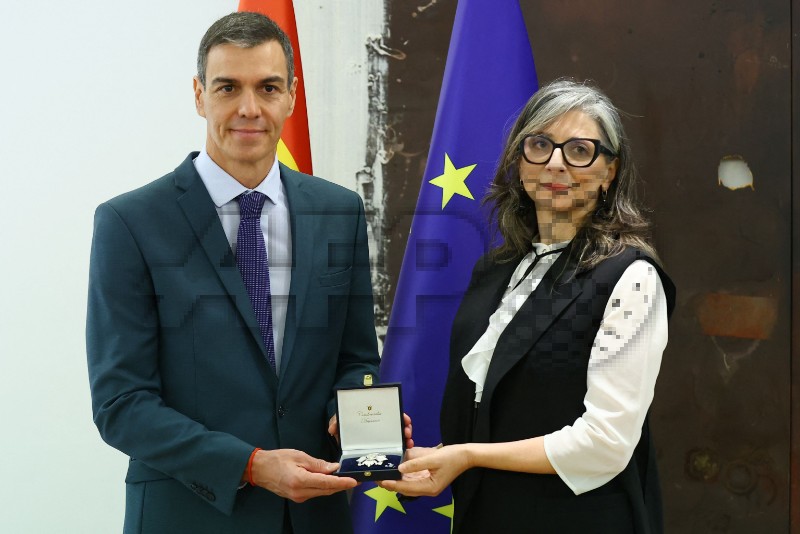 SPAIN-ISRAEL-PALESTINIANS-CONFLICT-DIPLOMACY-AWARD