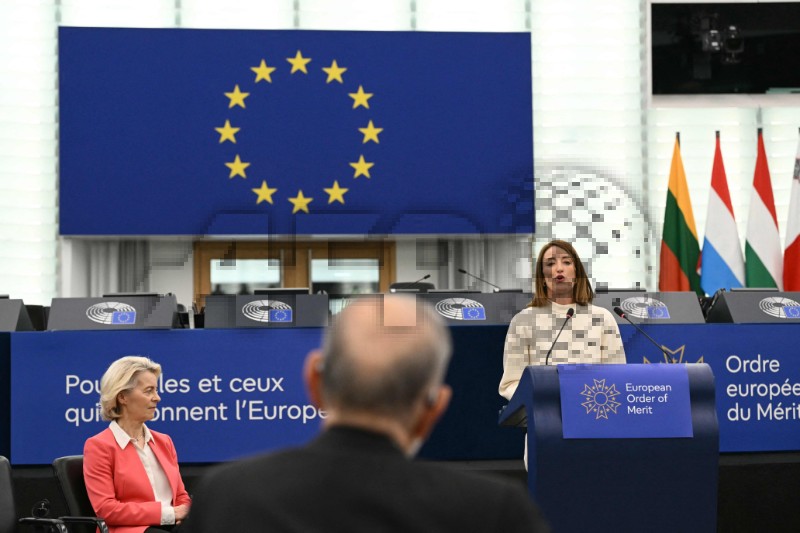 FRANCE-EU-POLITICS-AWARDS
