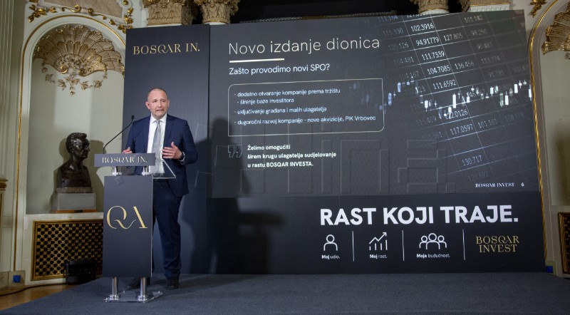 Konferencija za medije Bosqar Investa