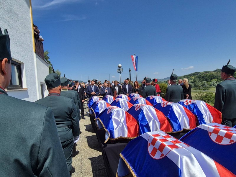 U Novom Marofu pokopani posmrtni ostaci 36 žrtava poraća