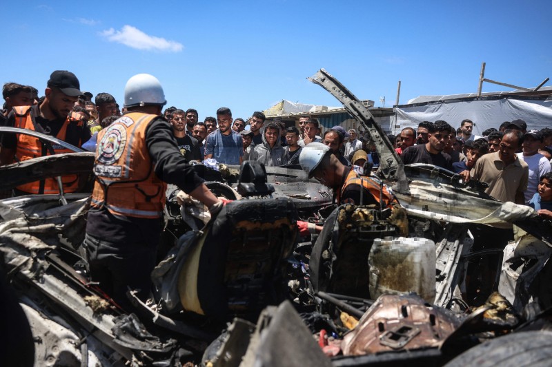 PALESTINIAN-ISRAEL-GAZA-CONFLICT