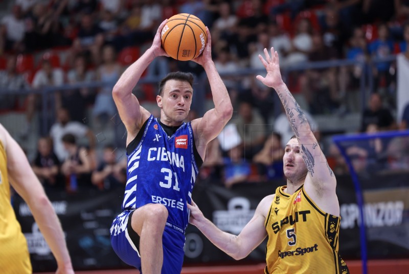 Polufinale Prvenstva Hrvatske za košarkaše, Cibona - Split