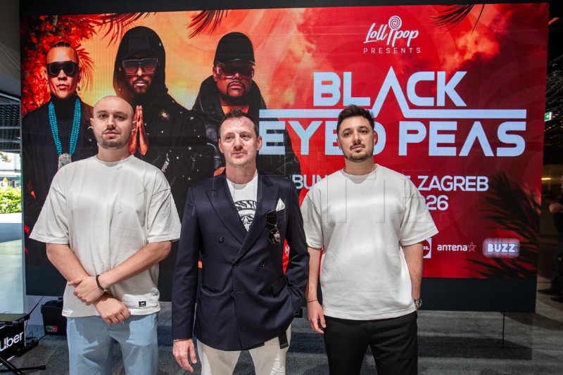 Najava Black Eyed Peas koncerta u Hrvatskoj