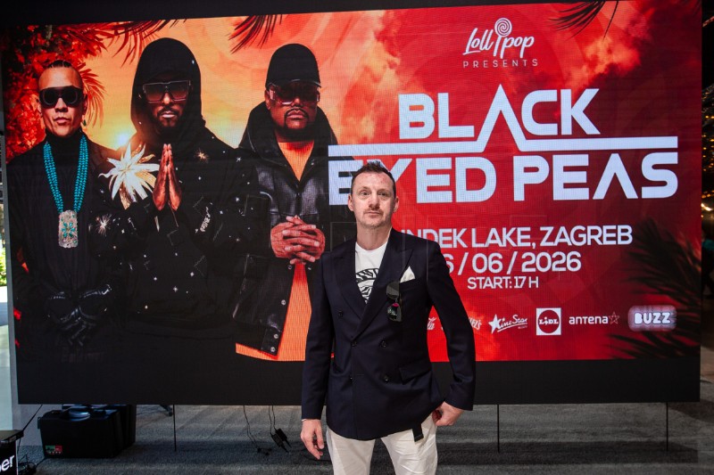 Najava Black Eyed Peas koncerta u Hrvatskoj