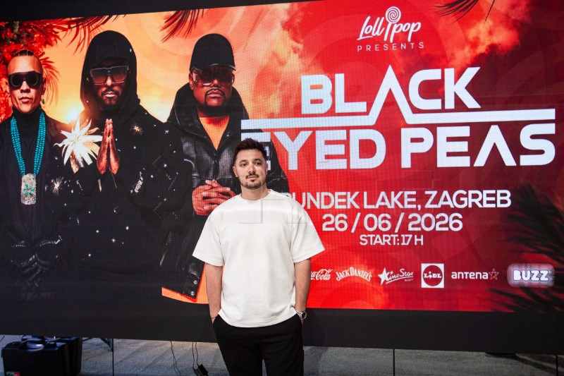 Najava Black Eyed Peas koncerta u Hrvatskoj